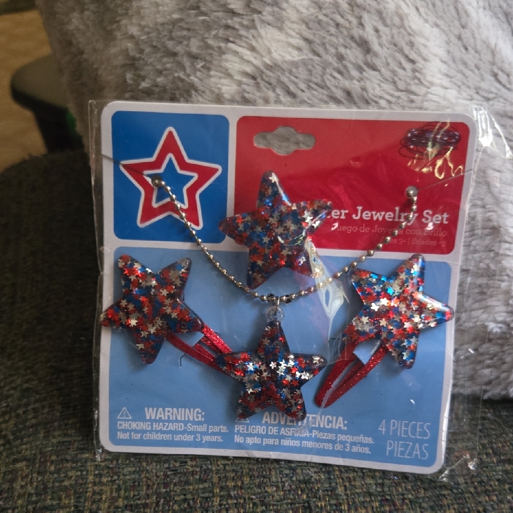 Patriotic Glitter Jewlery
